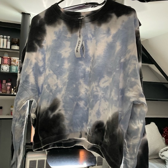 GARAGE cropped tye dye long sleeve! - Picture 2 of 5